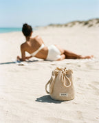 Hand-Crochet Cotton Bucket Bag