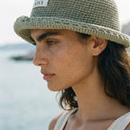 Hand-Crochet Cotton Bucket Hat
