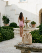 Hand-Crochet Cotton Bucket Bag